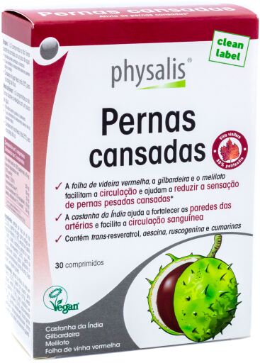 Physalis Vermoeide benen 30 tabletten