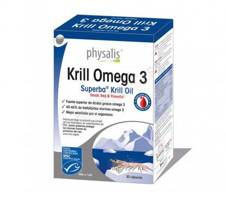Physalis Krill Omega-3 30 Capsules