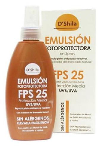 Emulsie Fotoprotector Spray SPF 25 200 ml