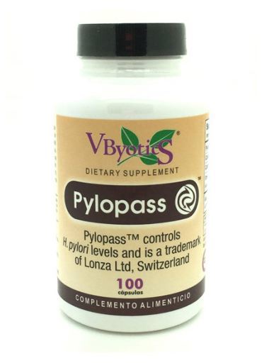 Vbyotics Pylopass 100 capsules