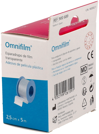 Hartmann Omnifilm Plastictape 2,5 cm x 5 m