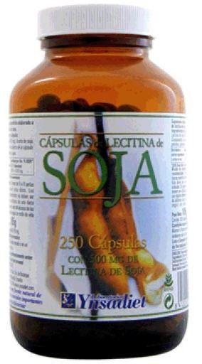Ynsadiet Soja Lecithine 500 mg 250 parels