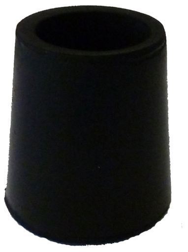 Ayudas dinamicas 16 mm zwarte kleurtip voor houten wandelstokken