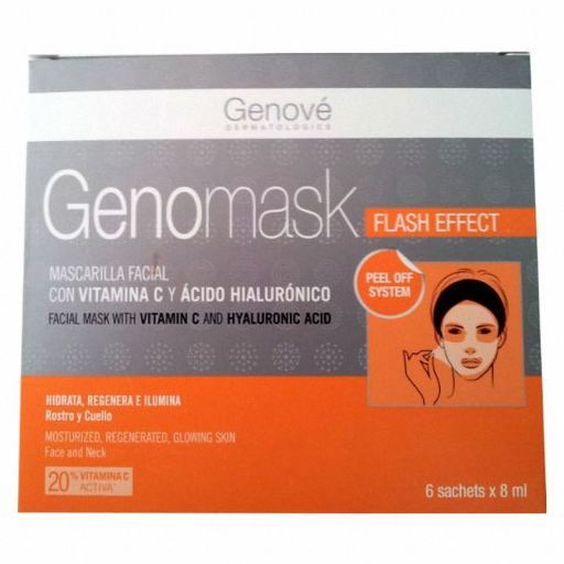Genov&eacute; Gezichtsmasker Genomask 6 enveloppen