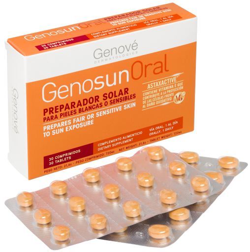 Genov&eacute; Oraal Genosun 30 tabletten