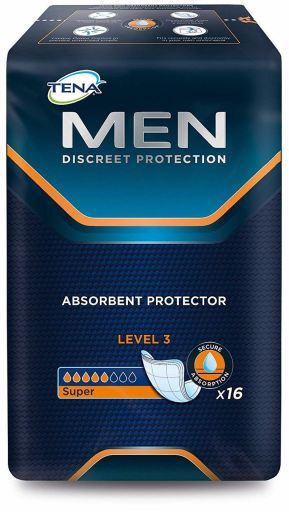 Tena Absorberende beschermer voor mannen niveau 3 16 stuks