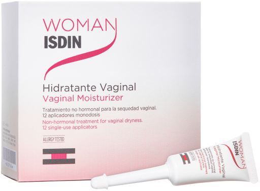 Isdin Vaginale vochtinbrengende cr&egrave;me voor vrouwen 12 x 6 ml