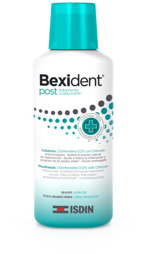 Isdin Bexident Mondspoeling na behandeling 250 ml