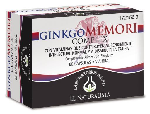 El Naturalista Ginkgomemori-complex 60 capsules