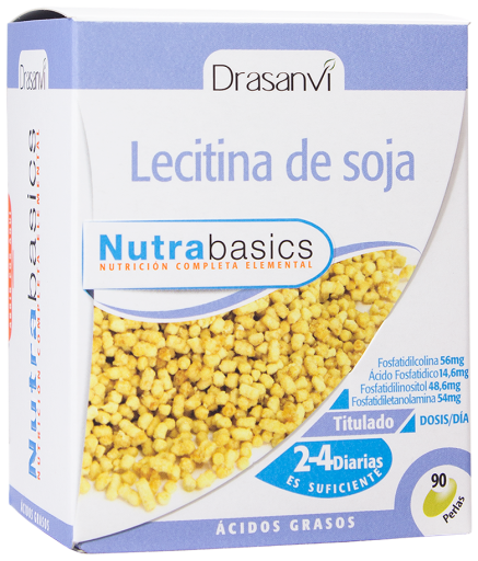 Drasanvi Sojalecithine 540 mg 90 parels Nutrabasicos