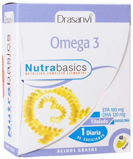 Drasanvi Omega 3 1000 mg 48 parels Nutrabasicos