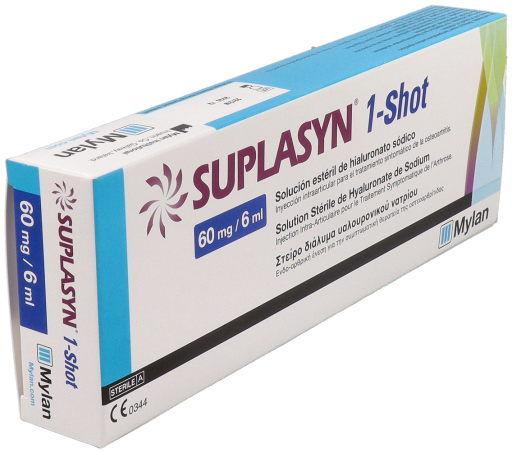 Laboratorios Rubi&oacute; Suplasyn 60mg/6ml voorgevulde spuit 1 injectie