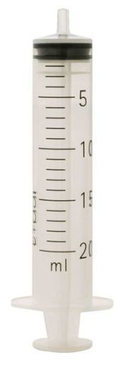 Spuit 20 ml zonder zijnaald Ico