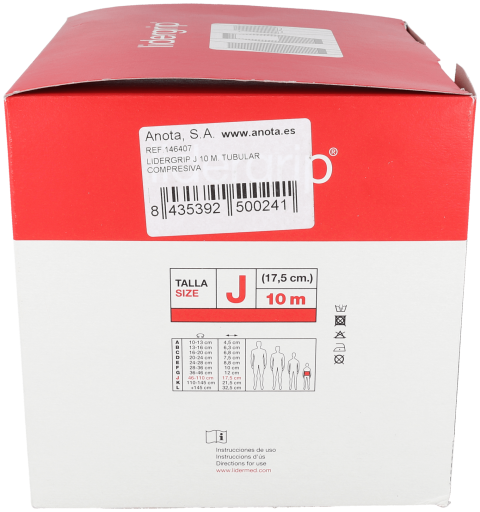 Anota Lidergrip Buisvormige Compressie 10 Meter