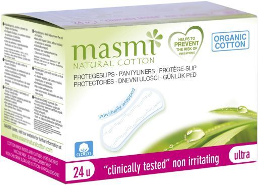 Masmi Anatomische katoenen inlegkruisjes 24 stuks