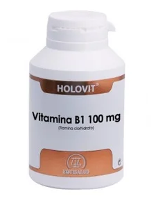 Equisalud Vitamine B1 Thiamine Hydrochloride Holovit 100 mg capsules