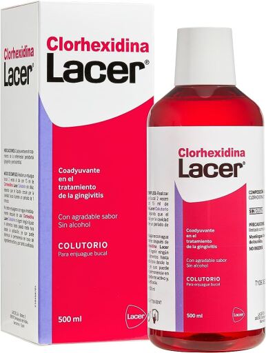 Lacer Chloorhexidine Mondwater Mondwater