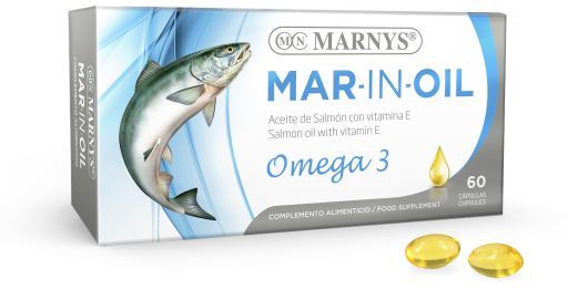 Marnys Mar-In-Oil Zalmolie 150 capsules x 500 mg