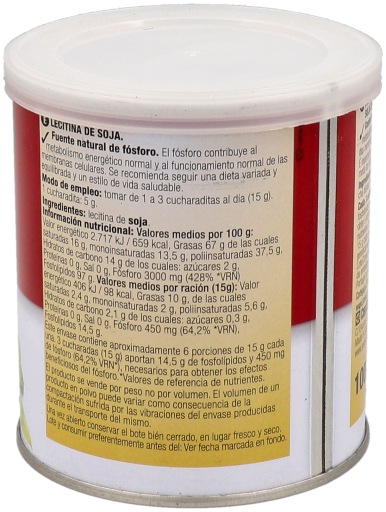 Santiveri Sojalecithine voedingssupplement in een pot