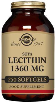 Solgar Soja Lecithine 1360 mg Parels