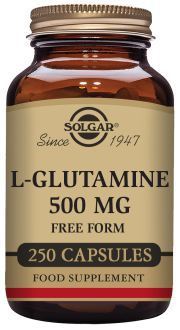 Solgar L-Glutamine 500 mg plantaardige capsules