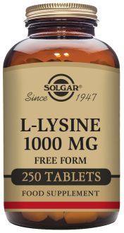 Solgar L-Lysine 1000 mg tabletten