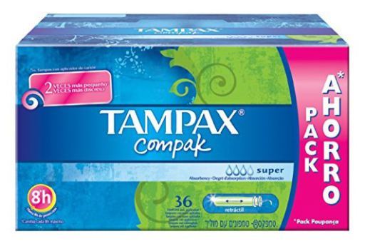 Tampax Compak Superbuffer 36 eenheden