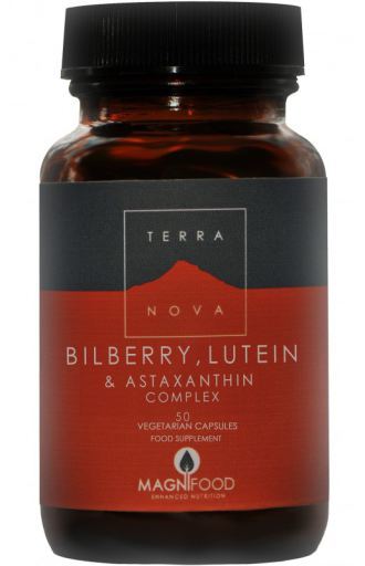 Terranova Capsules met bosbessen-, lute&iuml;ne- en astaxanthinecomplex