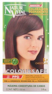 Naturaleza y Vida Coloursafe Permanente Kleurstof 5.7 Chocolade 150 ml