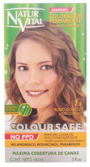 Naturaleza y Vida Coloursafe Permanente Kleurstof 7.3-Goudblond 150 ml