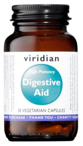 Viridian Hoogwaardige spijsverteringshulp 30 plantaardige capsules