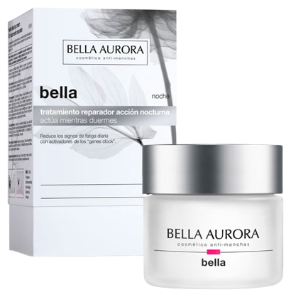 Bella Aurora Bella Nachtcr&egrave;me Anti-Vlekherstellende Nachtbehandeling 50 ml