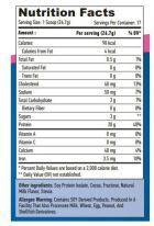 100% soja-eiwit isolaat niet-ggo 454 gram chocolade