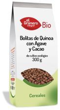 Quinoa balletjes met agave en biologische cacao 300 gram