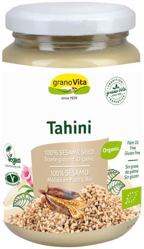 Biologische Sesam Cr&egrave;me Tahini, 340 Gr