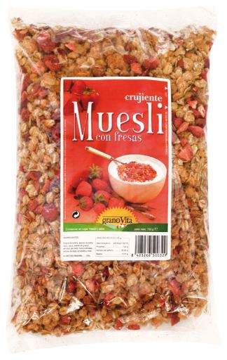 Crunchy Muesli Met Aardbeien, 750 Gr