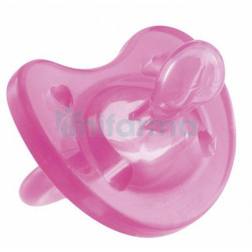 Chicco Physio zachte siliconen fopspeen 0M+ 1 stuk