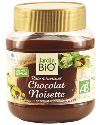 Jardin Bio Chocolade en Hazelnoot Cr&egrave;me 350 Gr