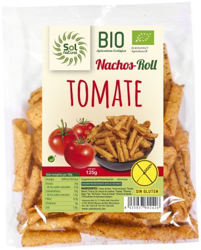 Nacho's Roll Mais Tomaat Bio Glutenvrij 125 gr