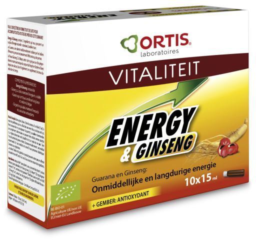Energie &amp; Ginseng 10 X 15 ml