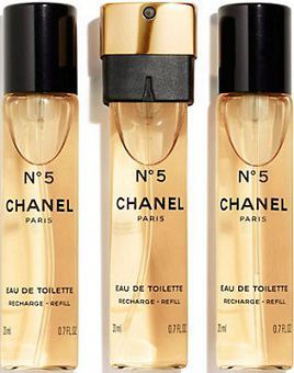 N&ordm; 5 Eau de Toilette Navulling 3 x 20 ml
