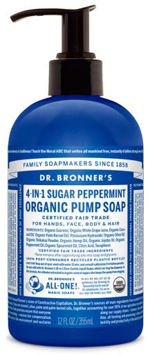 Pepermuntsuikerzeep 355 ml