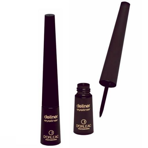Zwarte eyeliner