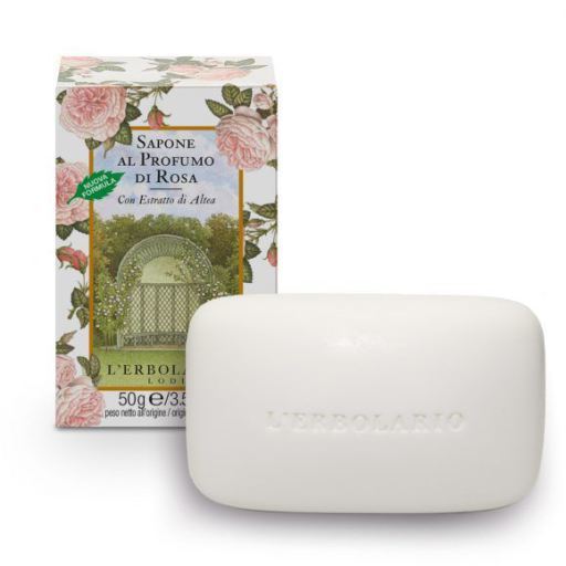 L'Erbolario Rozen Geparfumeerde Zeep 100 gr