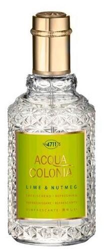 4711 Acqua Colonia Limoen en Nootmuskaat Eau de Cologne Splash Spray 50 ml