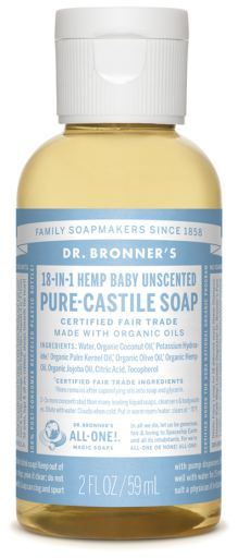 Dr. Bronner's Ongeparfumeerde vloeibare zeep