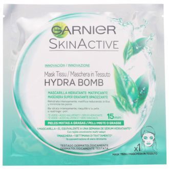 Garnier Moisture Bomb Super-hydraterend herbalancerend weefselmasker