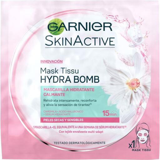 Skin Active Hydra Bomb verzachtend gezichtsmasker