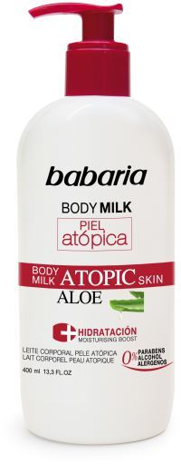 Lichaamsmelk Met Alo&euml; Vera Voor Atopische Huid 400 ml