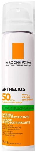 La Roche Posay Anthelios Onzichtbare Anti-Glans Mist SPF50+ 75 ml